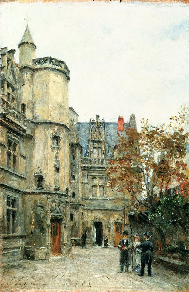 Il cortile del Museo di Cluny